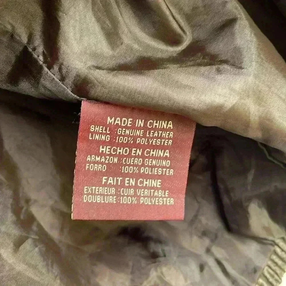 Oversized Suede genuine leather jacket XL American Classics Colebrook - Picture 5 of 6